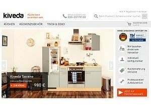 Kiveda: Küchen online günstig kaufen