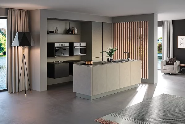 Rotpunkt Küche Ceramica CE in Grey Rock